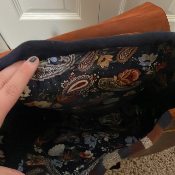 Custom made Pendleton Leather Backpack or Diaper Bag - Picture 3 of 6